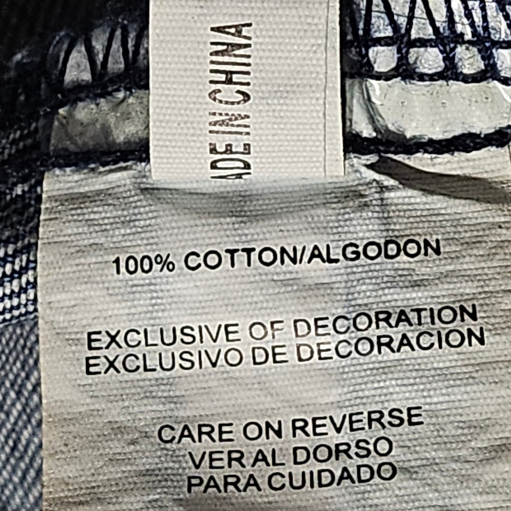 De Leon USA‎ Denim Vest Blue Graphic No Justice Rise to Greatness Mens Large - Picture 12 of 13